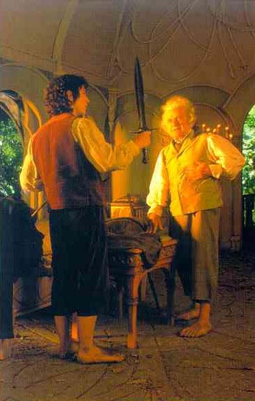 Bilbo Gives Sting