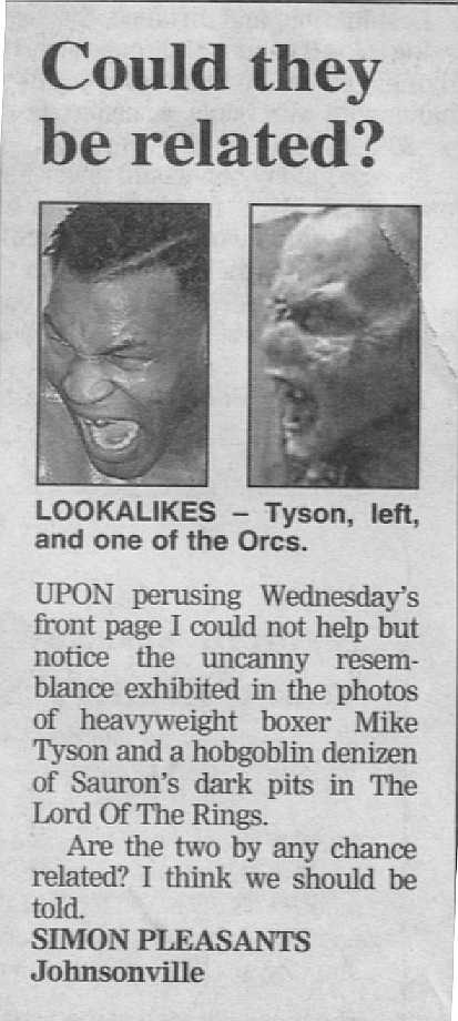 Tyson is an Orc?