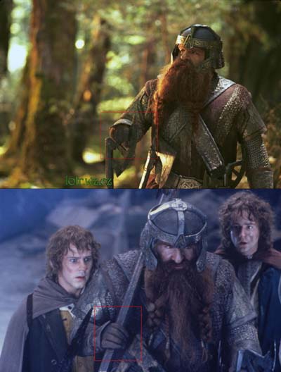 Gimli... Complete With 5 Fingers