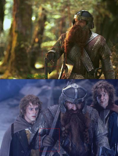 Gimli... Complete With 5 Fingers