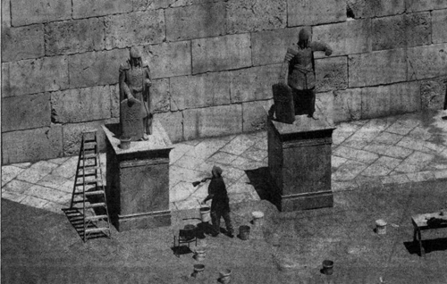 Twin Statues