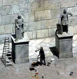 Twin Statues
